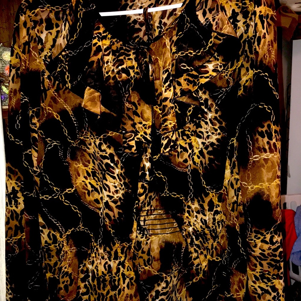 Tina Knowles dress blouse